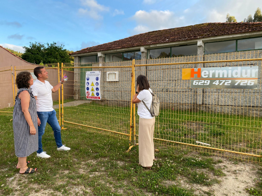 Moraña mejora la eficiencia energética del local social de A Penagrande con una inversión de casi 40.000 euros