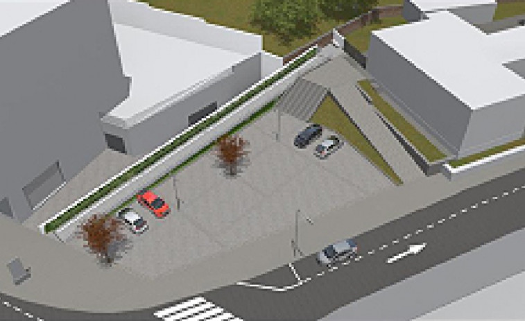 Una rampa ajardinada para mejorar la accesibilidad en Matosinhos