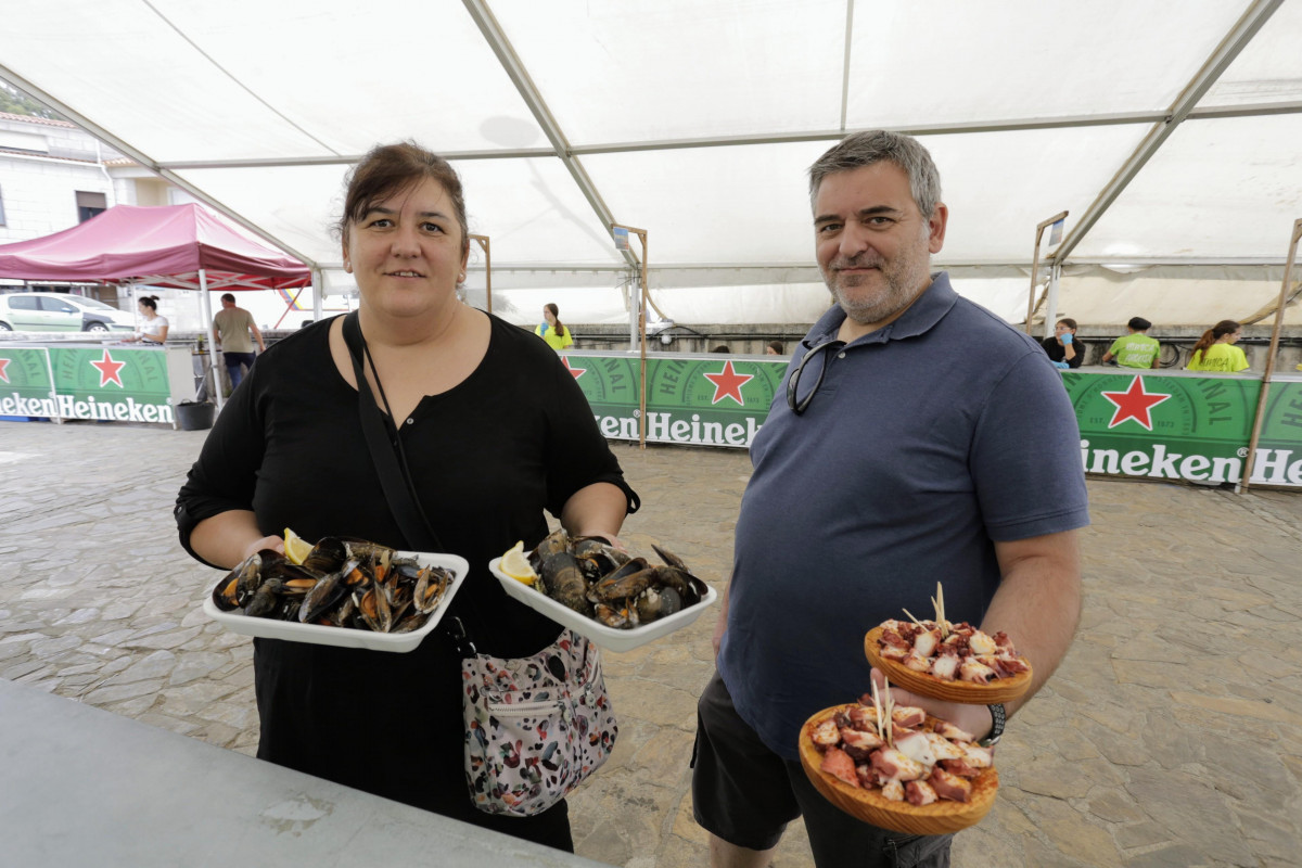 Festa pulpo a illa de arousa