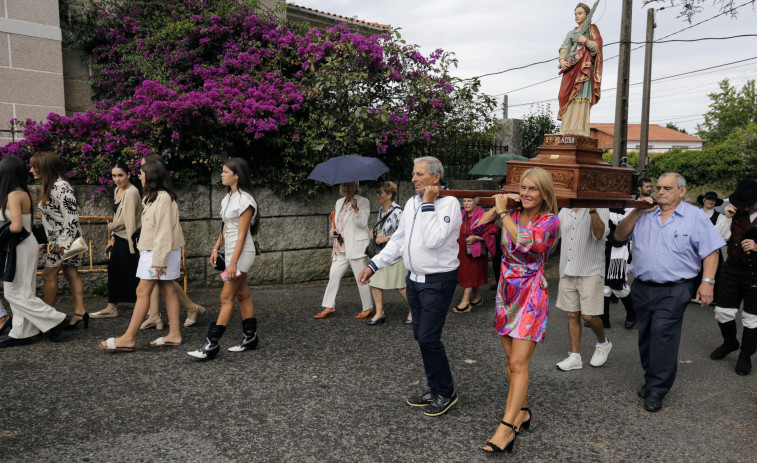 Rubiáns celebra sus fiestas en honor a Santa Plácida y hoy ofrece verbena con Los Satélites