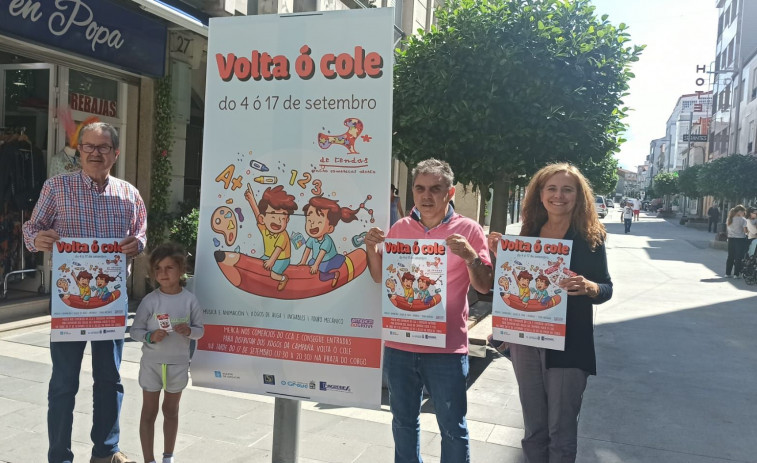 La vuelta al cole tiene premio con el sorteo de vales de compra y una fiesta infantil de Emgrobes