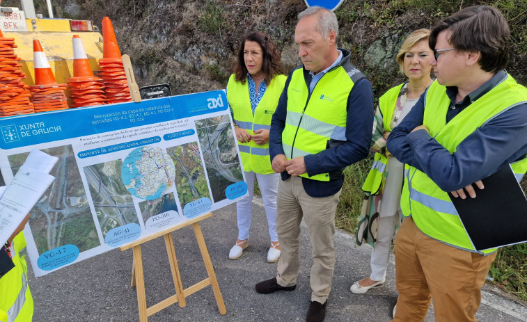 La Xunta invertirá dos millones de euros en mejorar el firme en viales de cinco concellos de Arousa