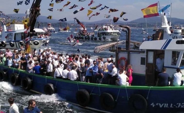 Rianxo celebra hoy el día más grande de sus Festas da Guadalupe con la procesión marítima