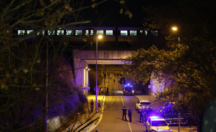 Un tren atropella a cuatro personas cerca de la estación de Rodalies en Barcelona