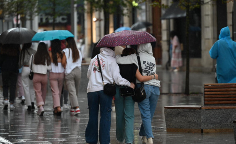 Nueva jornada de alerta por lluvia en Galicia