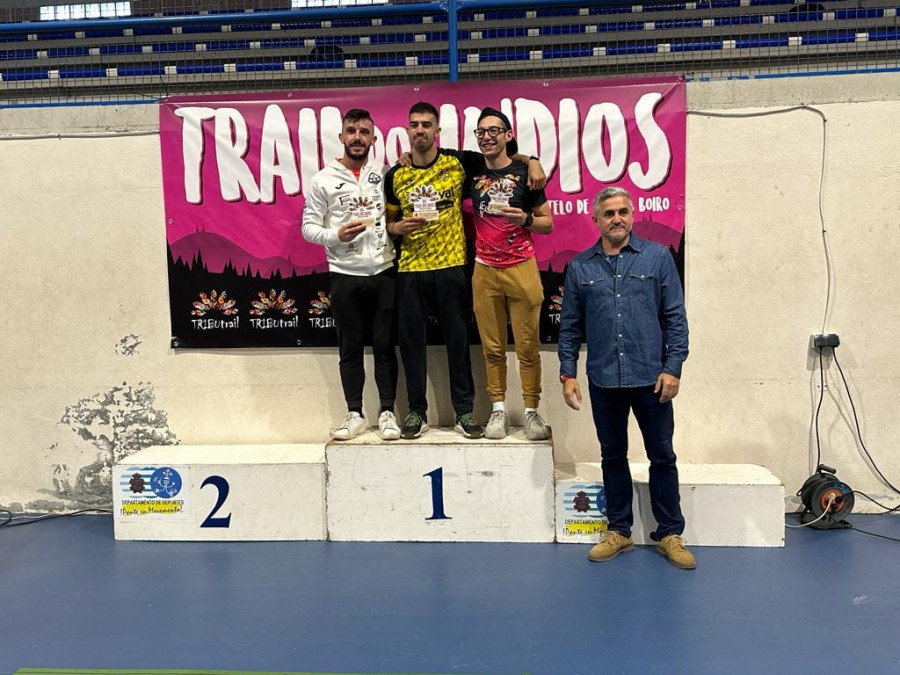 Manuel Piñeiro se impone en el Trail dos Indios