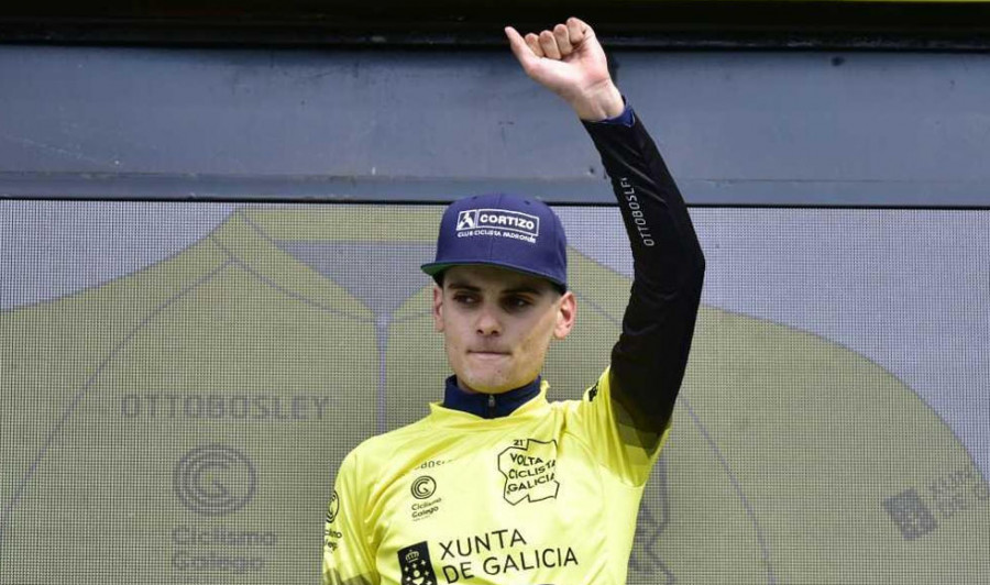 Ravella celebrará una recepción oficial a Martín Rey, ganador de la Volta a Galicia