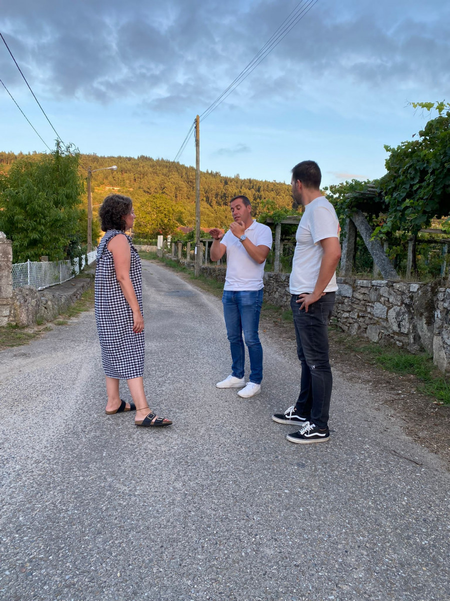 Moraña mejorará pistas en Alende, Corrigatos, Querguizo y Trambosríos con una partida de 170.000 euros