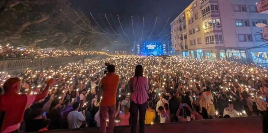 Música y actos religiosos conforman la programación de las fiestas de Santa Tecla en Corrubedo