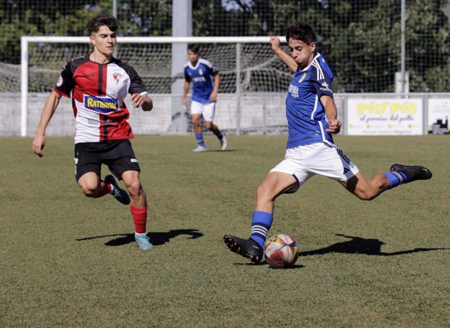 El Arosa juvenil se exhibe en Nigrán al ganar 0-3