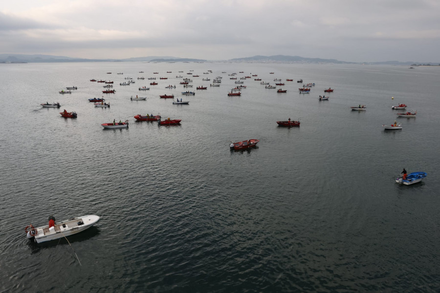 Mar muestra a las cofradías de Arousa su disposición a financiar otro paro en el libre marisqueo