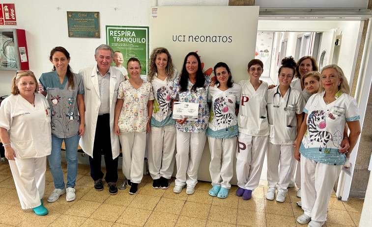 La UCI de neonatos del Provincial recibe un premio a la sostenibillidad