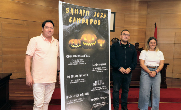 Cambados vuelve a celebrar el Samaín por todo lo alto y con la Santa Compaña musical del Conservatorio
