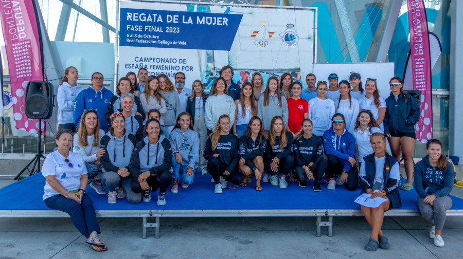 La Regata de la Mujer sitúa al Centro Galego de Vela  en el epicentro nacional