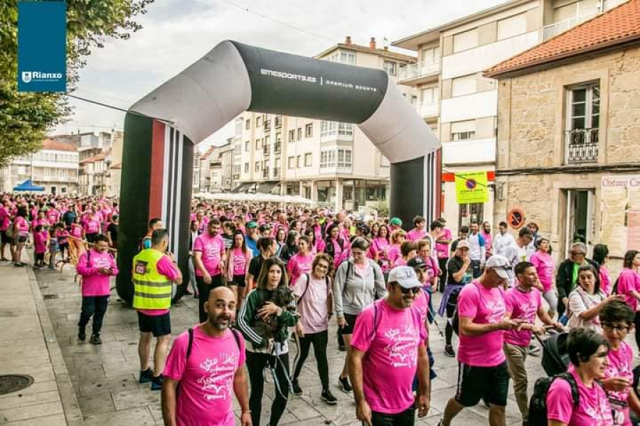 Rianxo recauda 19.000 euros para la lucha contra el cáncer infantil