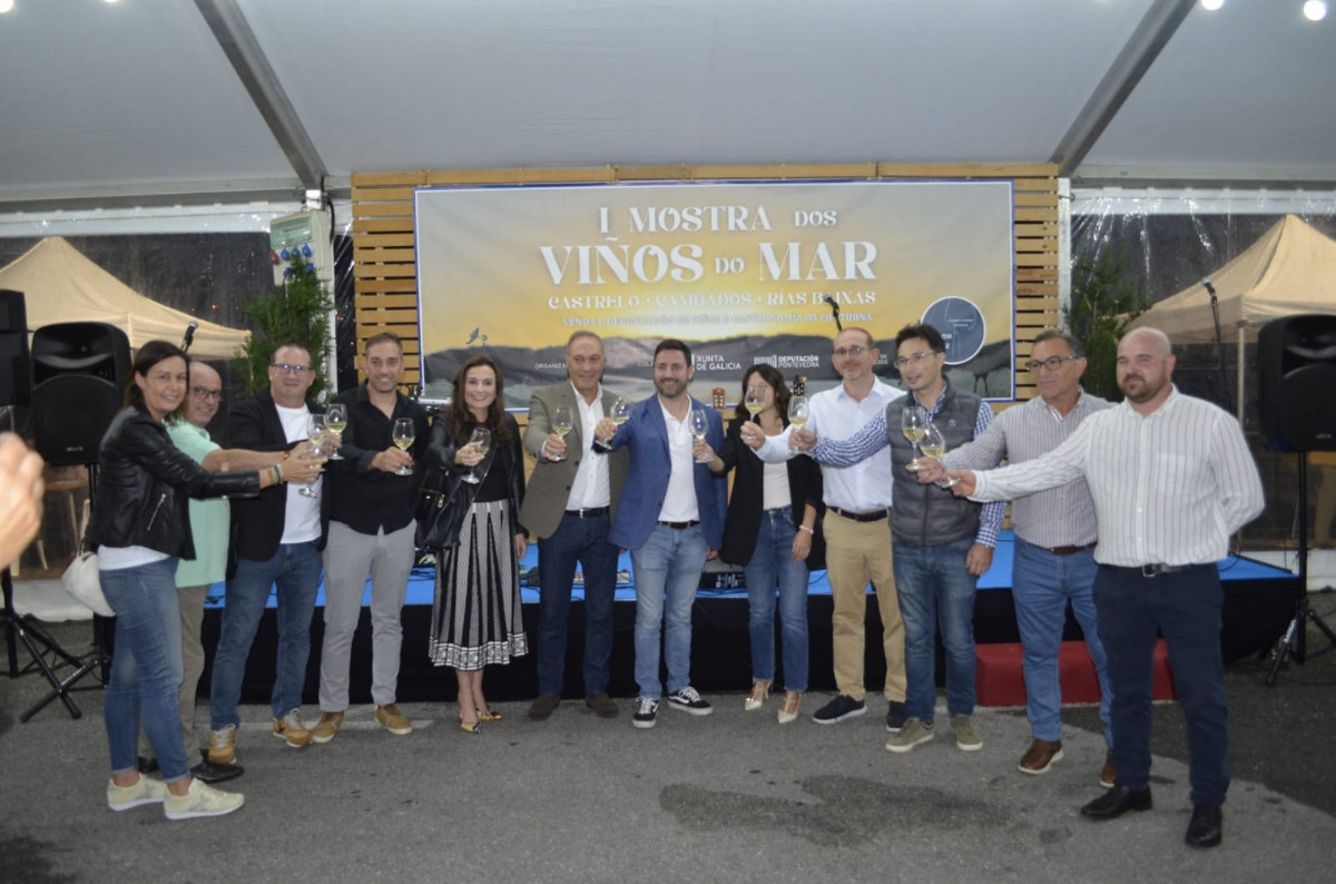 Mostra dos viños do mar castrelo cambados inauguración