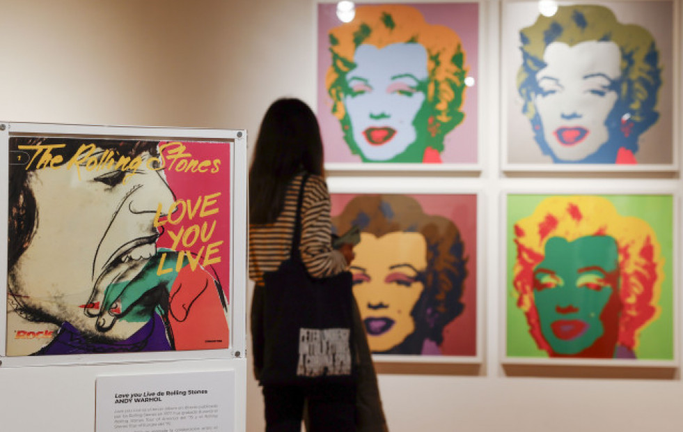 El arte y la cultura pop llegan a Santiago con obras de Warhol, Lichtenstein u Okuda