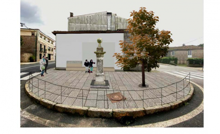 Caldas restaurará la fuente de A Tafona y la devolverá al barrio de A Ferrería