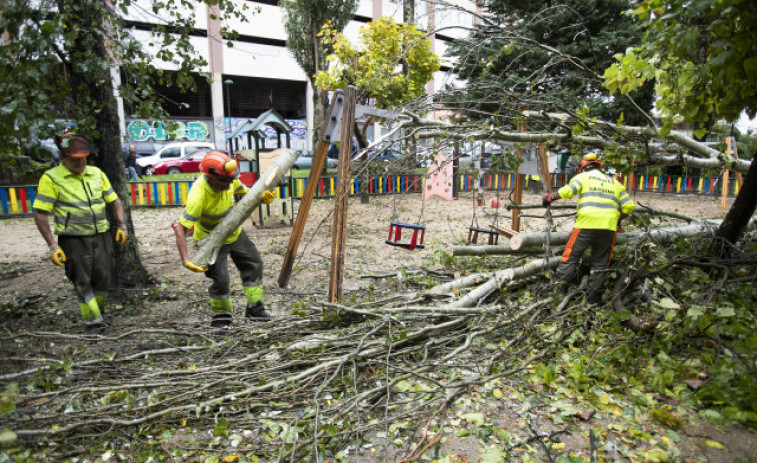 Galicia sigue este miércoles en alerta amarilla por lluvias, viento y oleaje