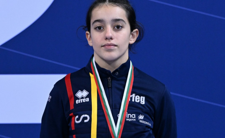 La Selección Española convoca a la cambadesa Uxía Rodríguez para al Mundial de Trampolín