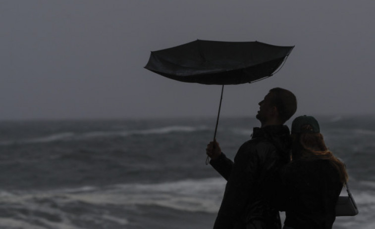 El litoral gallego y cantábrico estará este sábado en riesgo por viento