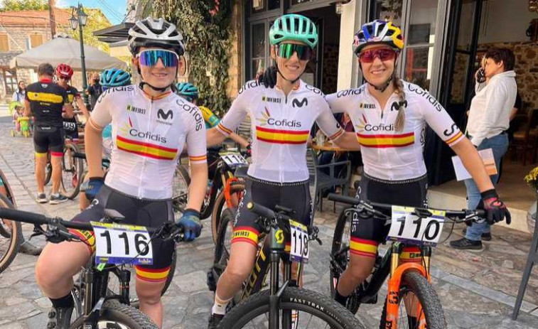 Lara Lois realiza un buen papel en la Sparta MTB Races