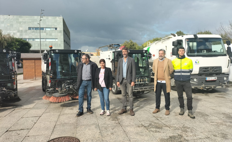 Así estarán colocados los nuevos contenedores de basura en Vilagarcía