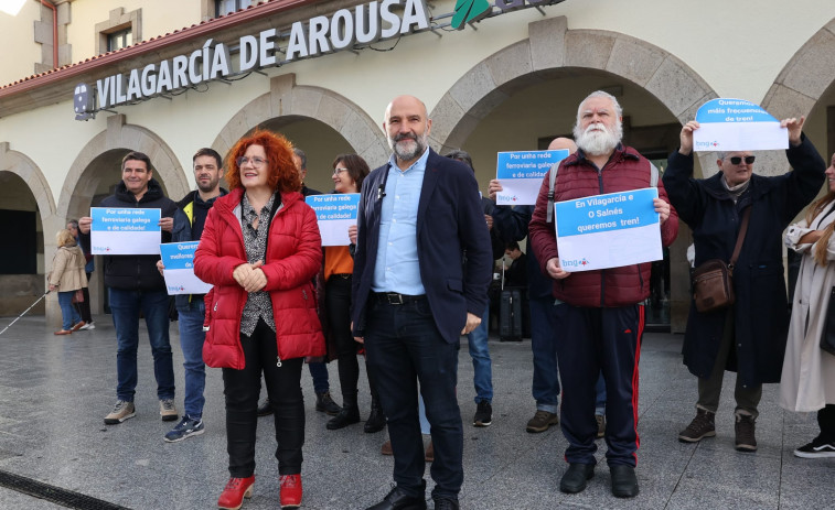 El BNG demanda más frecuencias ferroviarias para Galicia y la comarca