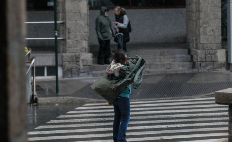 Lluvias intensas en Galicia el viernes antes del nuevo temporal, Domingos