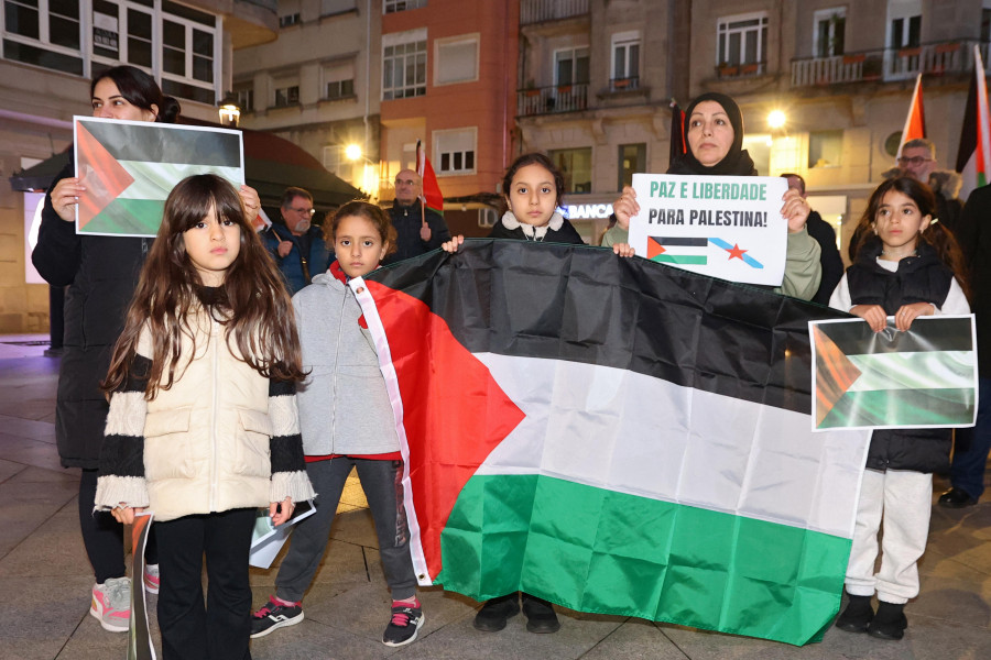 Vilagarcía vuelve a clamar contra los ataques a Palestina