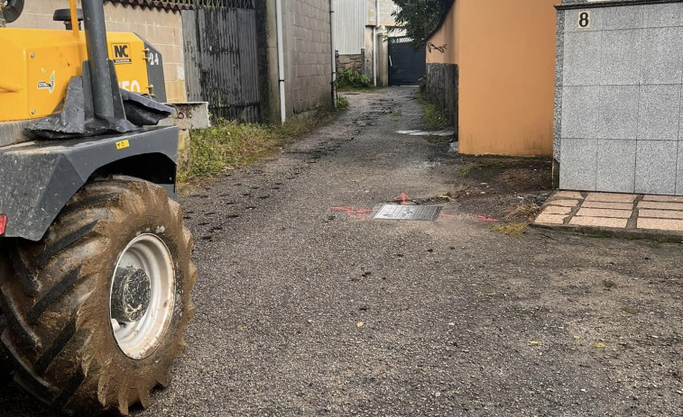 Caldas acomete las obras para dotar de saneamiento los lugares de Valsordo y Ameal, en Arcos