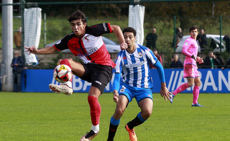 El Arosa juvenil cae de pie en Abegondo