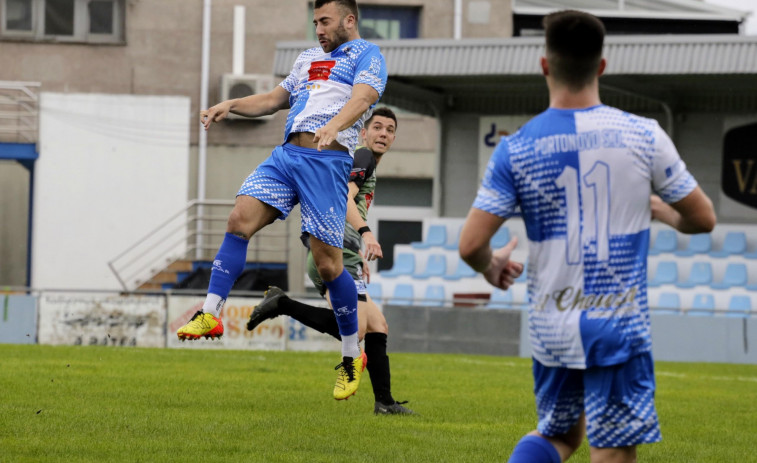 El Portonovo prolonga su buena racha al ganar al Porriño 2-4