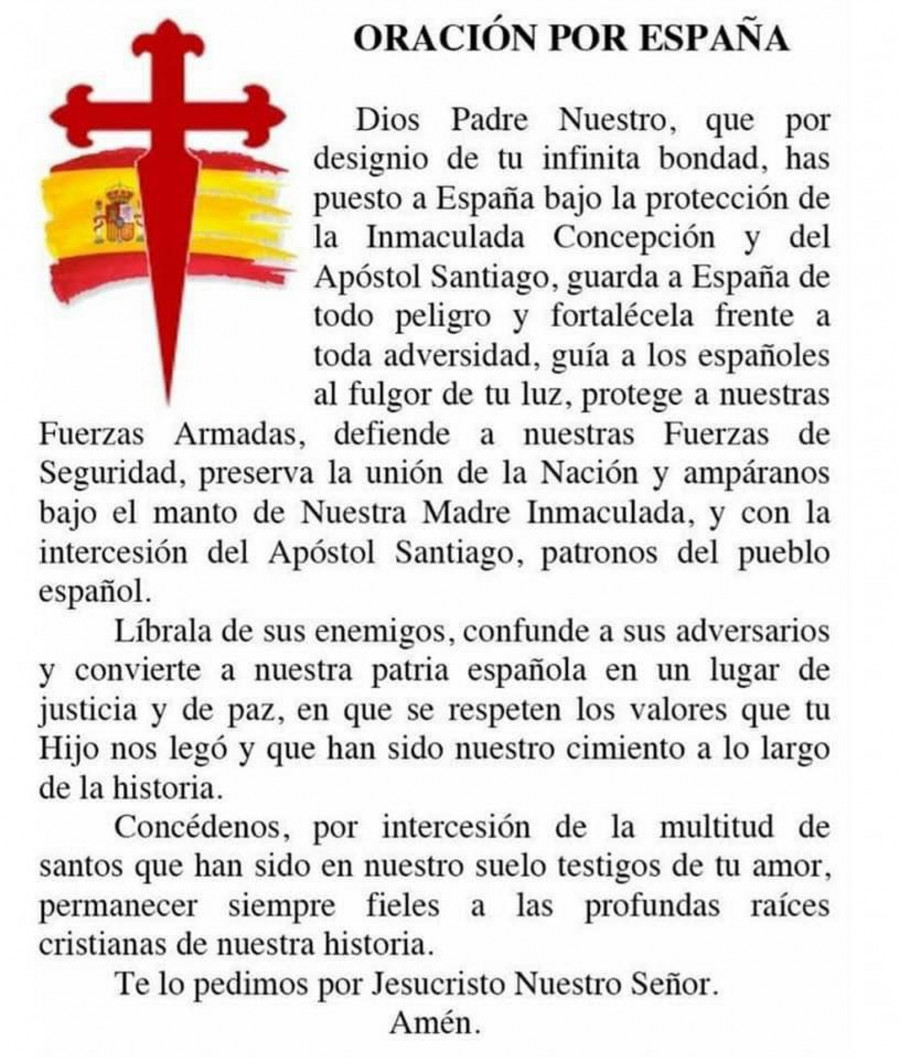 Una plegaria por España del cura de Cuntis causa polémica por el papel de la Iglesia en la política