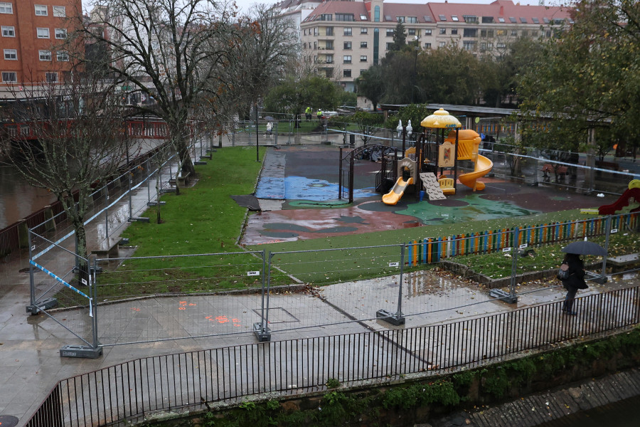 ¿Por qué está cerrado al público el parque infantil de A Xunqueira?