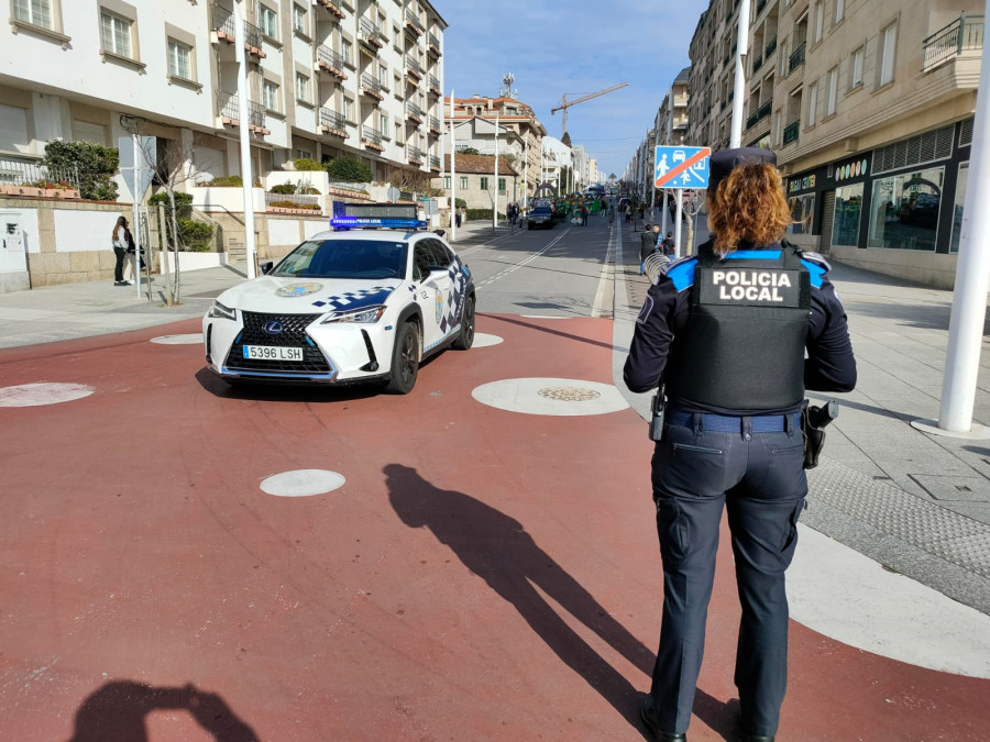 La Policía Local de Sanxenxo refuerza los controles de tráfico en la campaña de Navidad