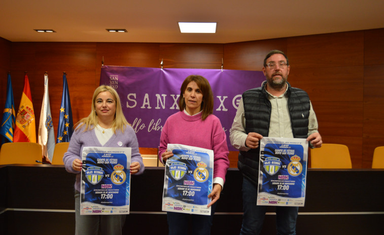 Sanxenxo conmemora el 25-N con fútbol femenino, un audiovisual y el punto violeta