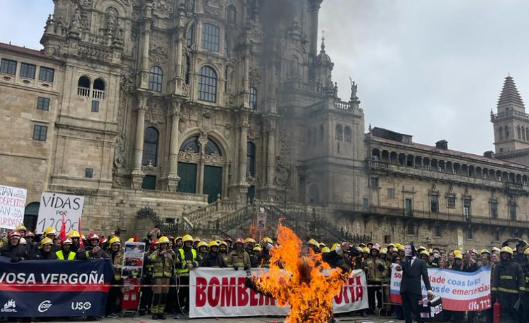 Los Bomberos reclaman la dignificación de su profesión