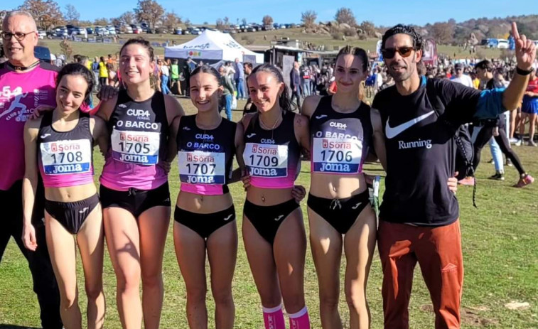 La pobrense Celia Carracedo se proclama campeona de España sub 23 por clubes de campo a través