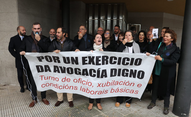 Los abogados del turno de oficio inician una huelga indefinida: 