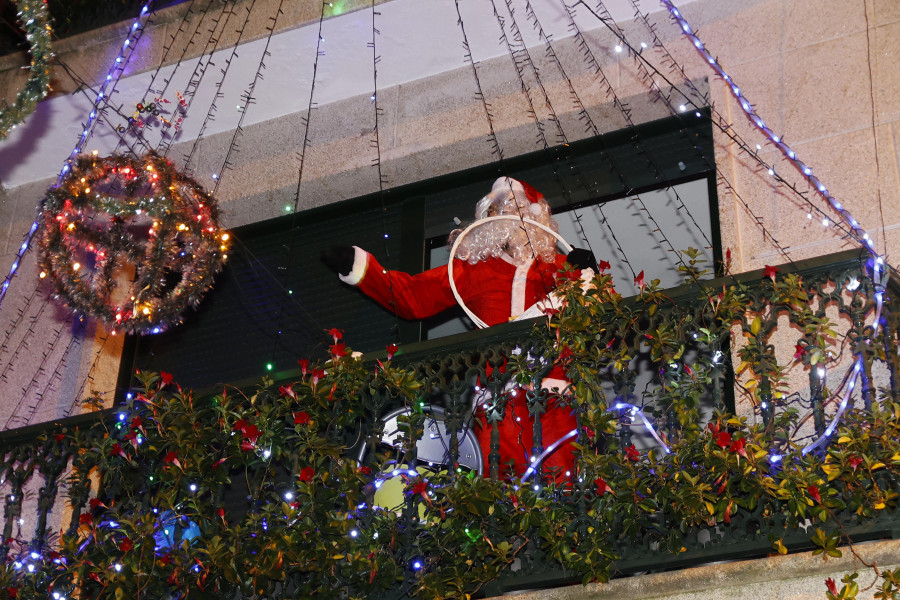 Vilaxoán escribe su propio cuento de Navidad, para celebrar las  fiestas entre vecinos
