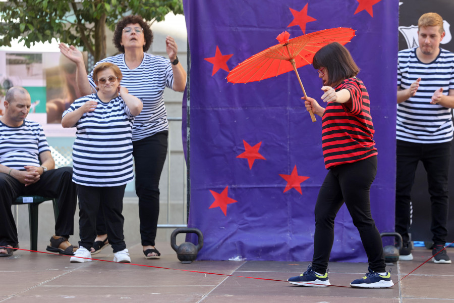 El Circo da Diversidade sube al escenario a Clámide y Con Eles