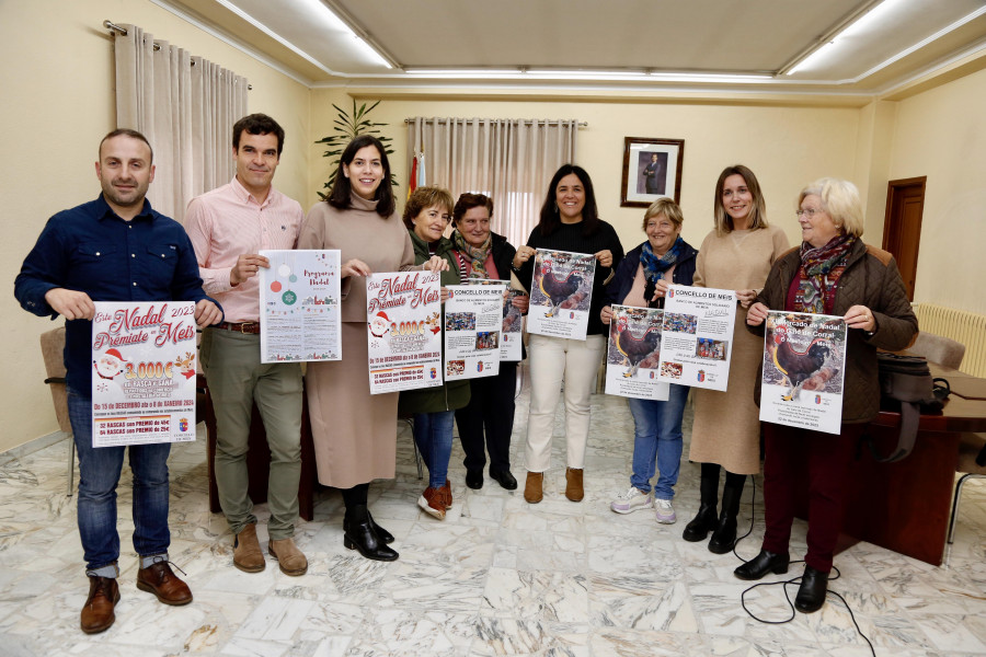 El Nadal de Meis innova con un nuevo certamen de decoración y rascas con 3.000 euros en premios