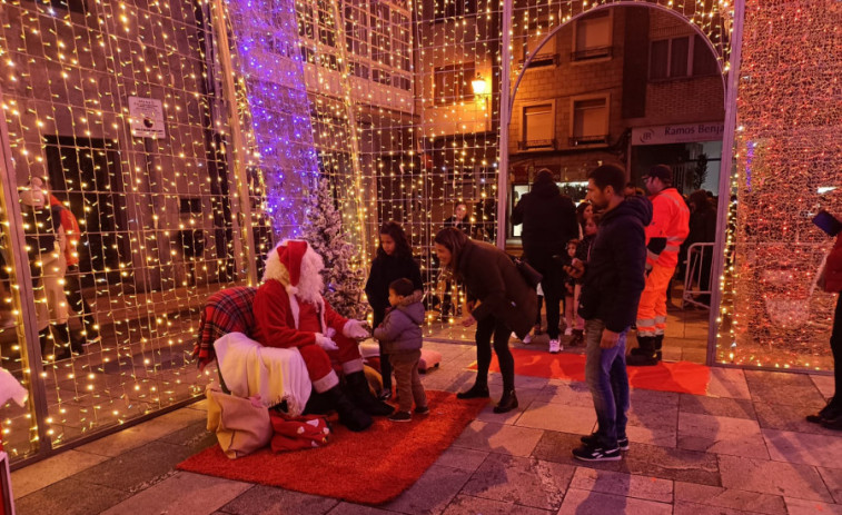 Rianxo inaugurará mañana su Navidad con el encendido del alumbrado y la recepción de Papá Noel