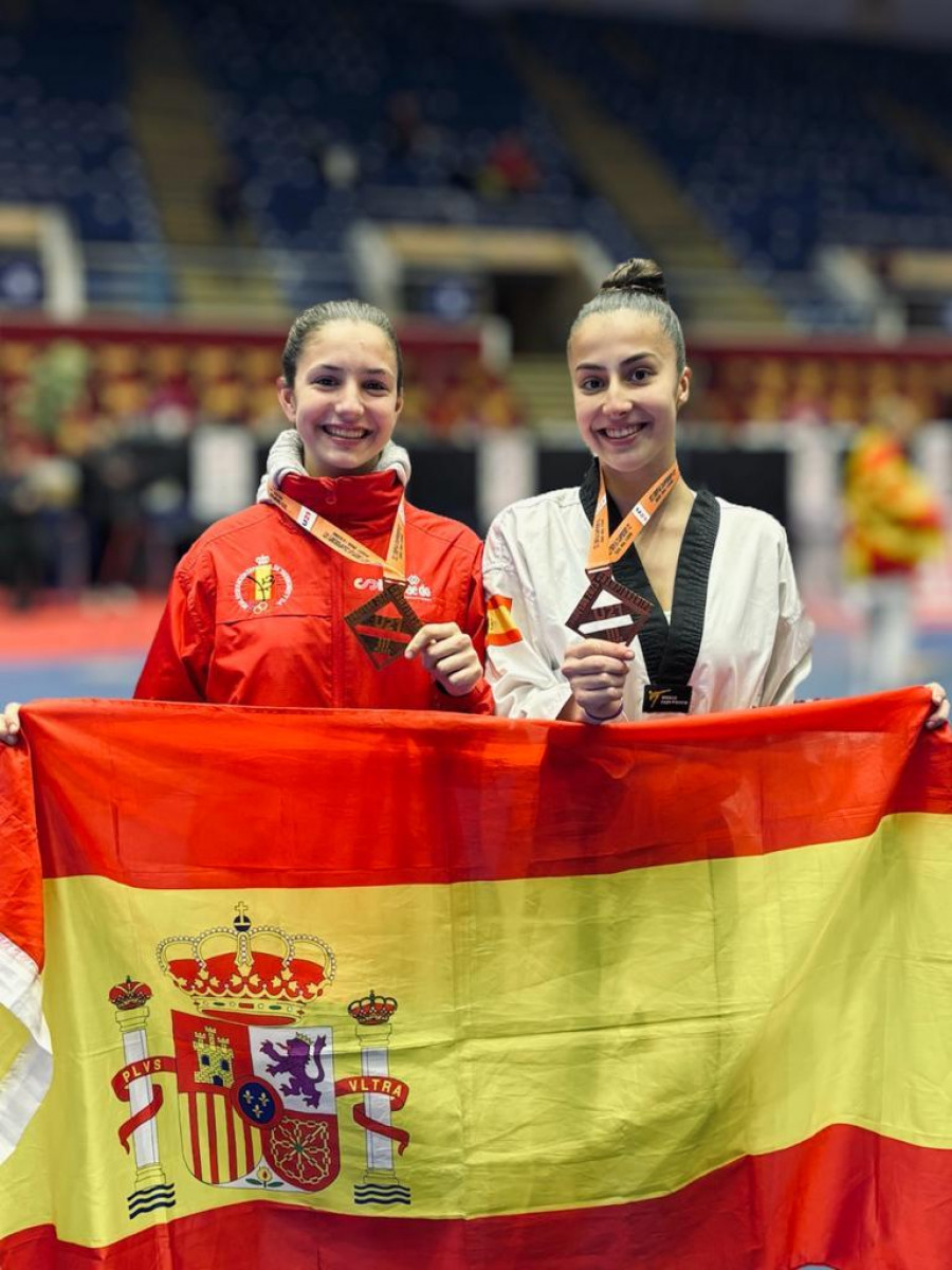 Irene Montemuiño y Noa Romero logran medallas de bronce en el Europeo