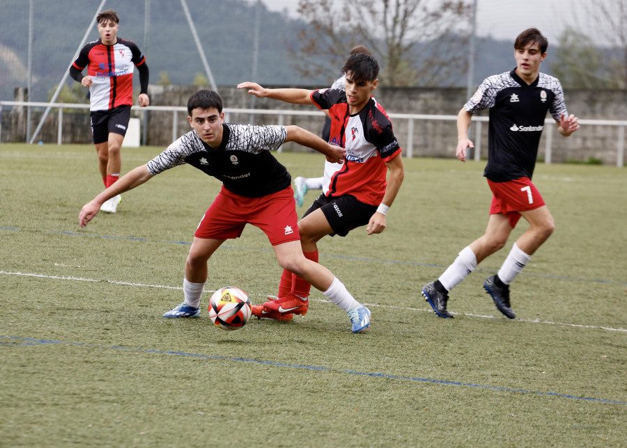 El Arosa juvenil golea al Perines en Santander (0-4)