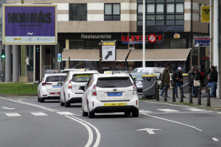 La Xunta financiará taxis para que víctimas de violencia machista acudan a lugares seguros