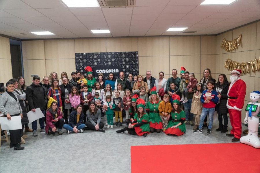 Congalsa entrega los premios de sus concursos de postales y de adornos navideños, la novedad