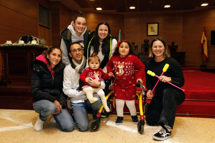 El club Grand Jeté dedica su IX Festival Benéfico con más de 200 deportistas a la pequeña Lúa Durán