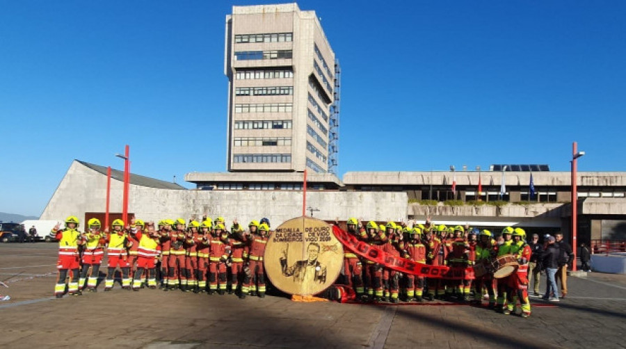 Los bomberos de Vigo abandonan la cabalgata de Reyes por la falta de personal